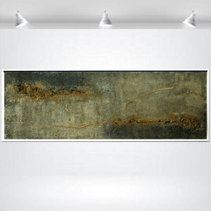 Traces of Time – Original Abstract Painting by Edelgard Schroer