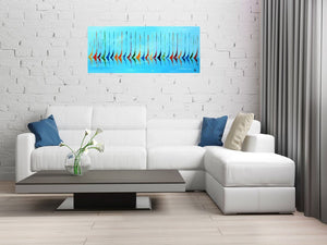 Sailing Symphony – Original Acrylic Painting by Edelgard Schroer