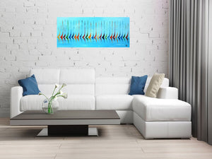 Sailing Symphony – Original Acrylic Painting by Edelgard Schroer