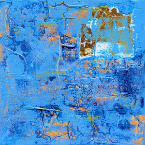 Traces of Gold – Original Acrylic Painting by Edelgard Schroer
