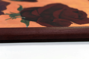 Crimson Grace – Original Acrylic Painting by Edelgard Schroer