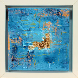 Traces of Gold – Original Acrylic Painting by Edelgard Schroer