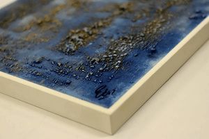 Echo of Midnight – Original Acrylic Painting by Edelgard Schroer