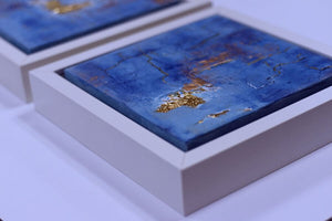 Traces of Gold – Original Acrylic Painting by Edelgard Schroer