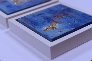 Traces of Gold – Original Acrylic Painting by Edelgard Schroer