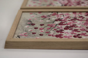 Spring Days in Japan – Original Acrylic Painting by Edelgard Schroer