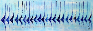 Ocean Harmony – Original Acrylic Painting by Edelgard Schroer