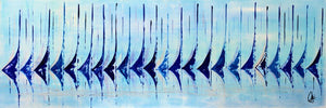 Ocean Harmony – Original Acrylic Painting by Edelgard Schroer