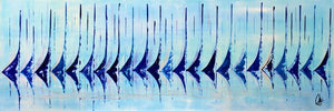 Ocean Harmony – Original Acrylic Painting by Edelgard Schroer