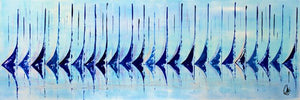 Ocean Harmony – Original Acrylic Painting by Edelgard Schroer