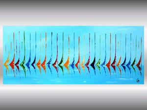 Sailing Symphony – Original Acrylic Painting by Edelgard Schroer