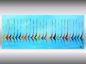 Sailing Symphony – Original Acrylic Painting by Edelgard Schroer