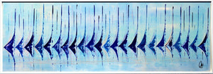 Ocean Harmony – Original Acrylic Painting by Edelgard Schroer