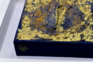 Pure Aurum – Original Acrylic Painting by Edelgard Schroer