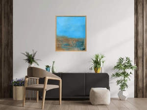 Quiet Horizon – Original Acrylic Painting by Edelgard Schroer