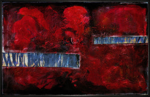 Lead Silence – Original Acrylic Painting by Edelgard Schroer