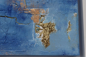 Traces of Gold – Original Acrylic Painting by Edelgard Schroer