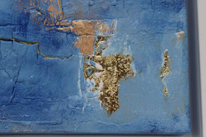 Traces of Gold – Original Acrylic Painting by Edelgard Schroer