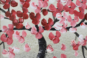 Spring Days in Japan – Original Acrylic Painting by Edelgard Schroer