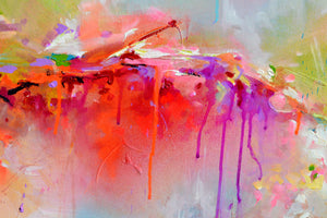Fresh Moods 119 Summer Evening Mood Abstract Painting
