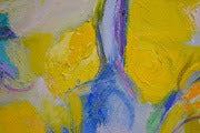 Sicilian Lemons 2026 – Original Large Textured Oil Painting by Lesley Blackburn