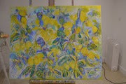 Sicilian Lemons 2026 – Original Large Textured Oil Painting by Lesley Blackburn