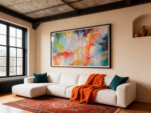 Fresh Moods 119 Summer Evening Mood Abstract Painting