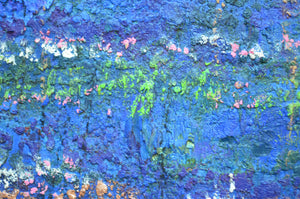 The Midnight Waterlilies | Original Impressionistic Painting by Lesley Blackburn