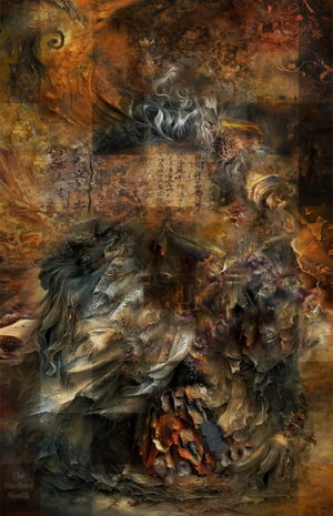 The Fractured Reality 2026 | Digital Painting by Vakim Pirdon