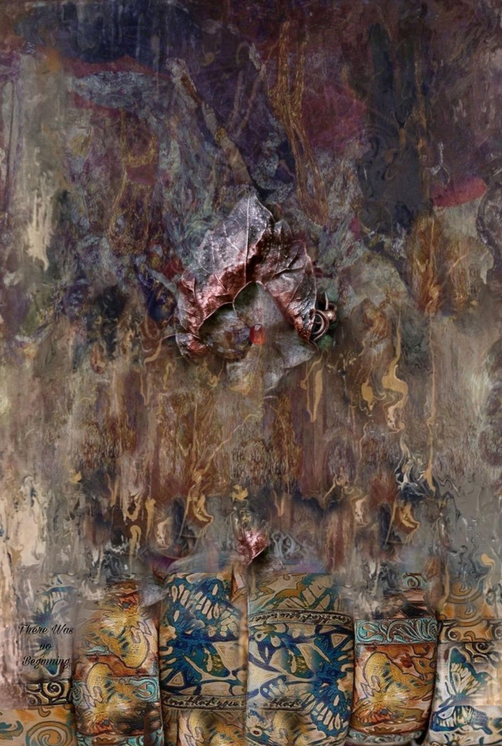 There was no Beginning 2025 Painting by Vakim Pirdon