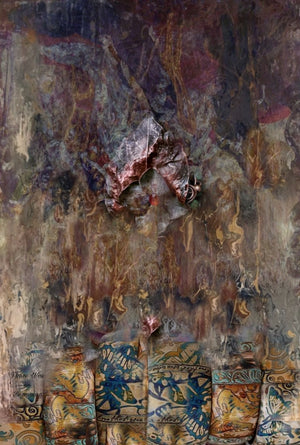 There was no Beginning 2025 Painting by Vakim Pirdon