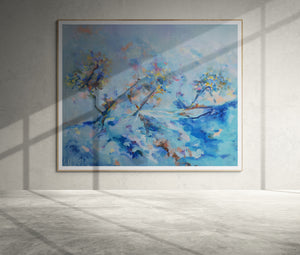 Lilac Whisper | Original Oil Painting by Lesley Blackburn
