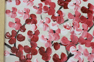 Spring Days in Japan – Original Acrylic Painting by Edelgard Schroer