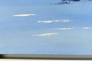 Ocean Breeze – Original Sailing Boats Painting by Edelgard Schroer
