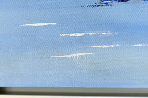 Ocean Breeze – Original Sailing Boats Painting by Edelgard Schroer