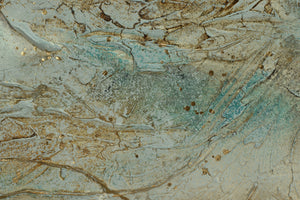 Aqua Drift – Original Abstract Acrylic Painting by Edelgard Schroer