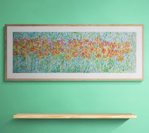 Summer Tulip Meadow — Original Painting by Lesley Blackburn