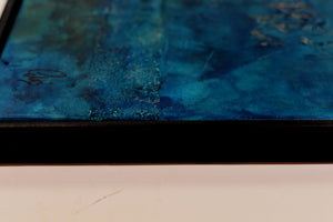 Angel Flight – Original Textured Abstract Painting by Edelgard Schroer
