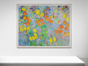 Sweet Oranges of Valencia | Original Oil Painting by Lesley Blackburn