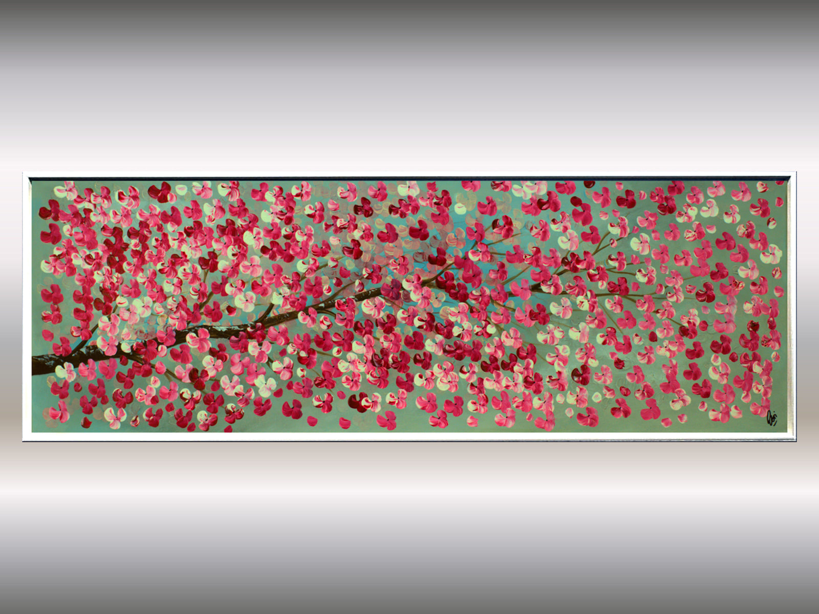Cherry Breeze – Original Acrylic Painting by Edelgard Schroer