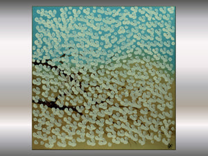 Blossom Horizon – Original Acrylic Painting by Edelgard Schroer