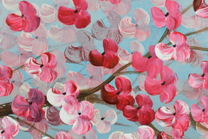 Cherry Breeze – Original Acrylic Painting by Edelgard Schroer