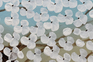 Blossom Horizon – Original Acrylic Painting by Edelgard Schroer