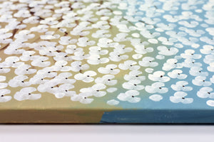 Blossom Horizon – Original Acrylic Painting by Edelgard Schroer