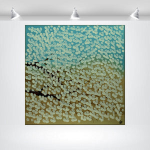 Blossom Horizon – Original Acrylic Painting by Edelgard Schroer