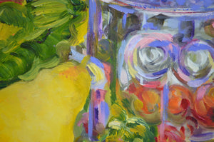 Autumn Fruits – Original Oil Painting by Lesley Blackburn