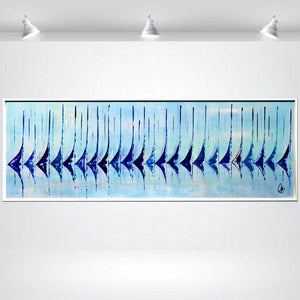 Ocean Harmony – Original Acrylic Painting by Edelgard Schroer