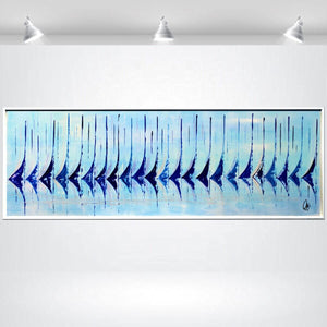 Ocean Harmony – Original Acrylic Painting by Edelgard Schroer