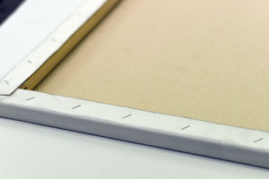 Golden Bloom Drift – Original Golden Blossom Painting by Edelgard Schroer