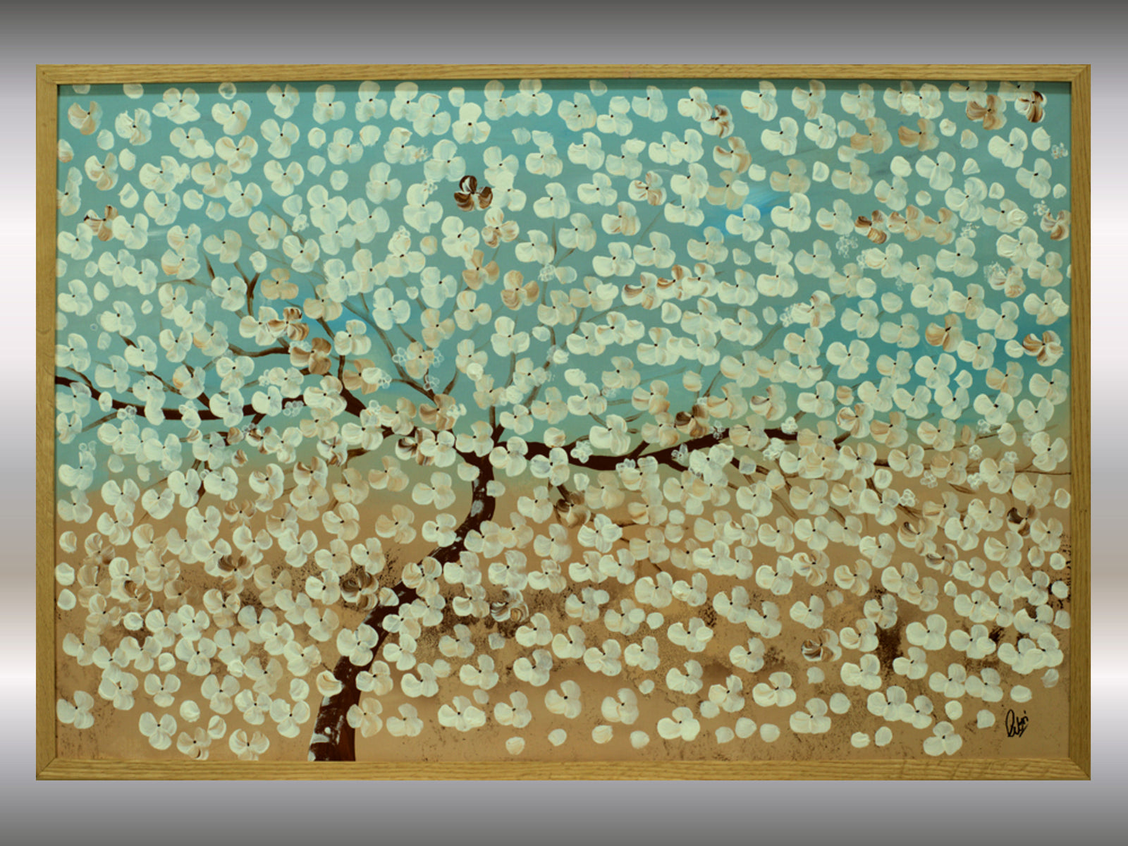 Spring Whisper – Original Acrylic Painting by Edelgard Schroer